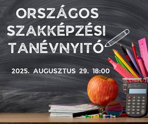 Országos Szakképzési Tanévnyitó